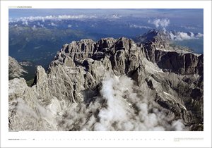 Die Alpen aus der Luft