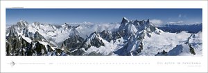 Die Alpen im Panorama immerwährend